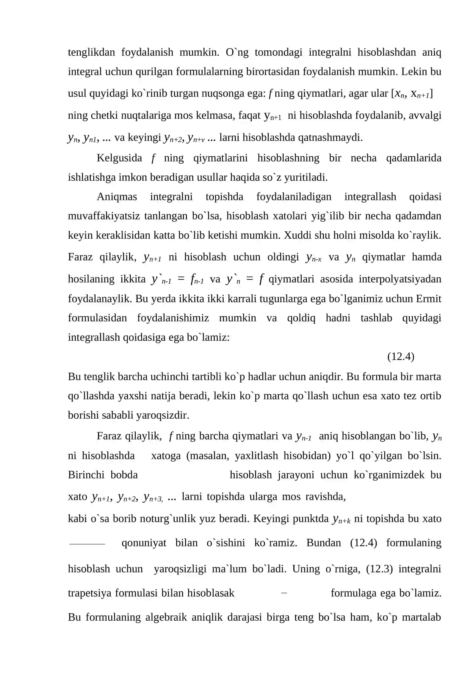 Sodda aniqmas integrallarni hisoblash 3