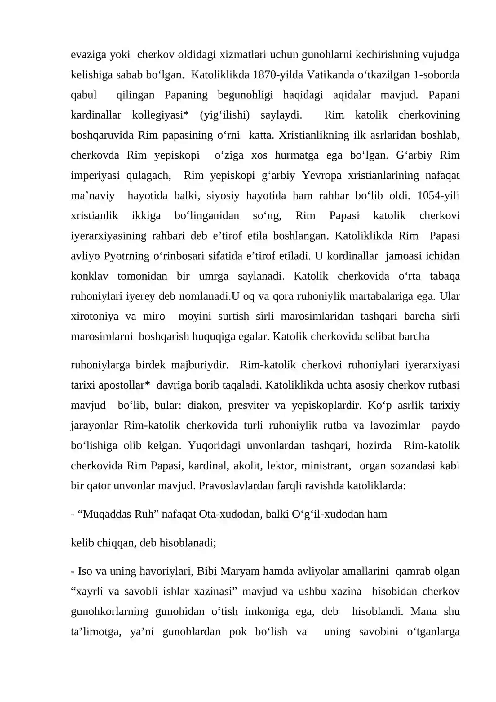 XVI-XVII asrlarda Katolik cherkovi 3