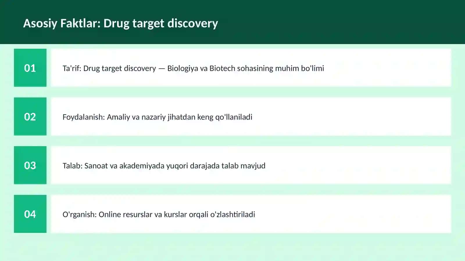 Drug target discovery 3