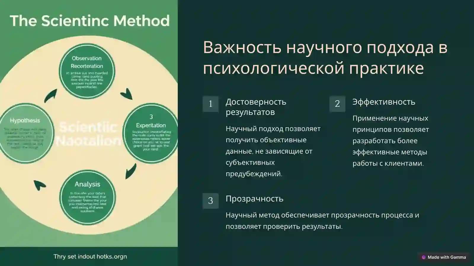 Научные принципы практической психологии 3