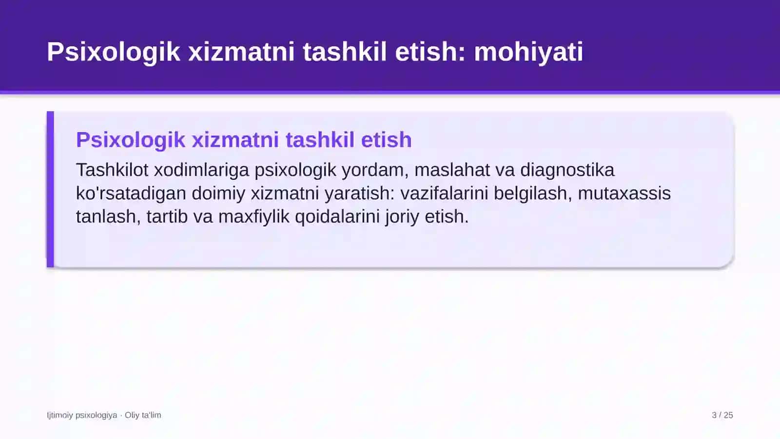 buyurtmaxonalarda psixologik xizmatni tashkil etish 6875 3