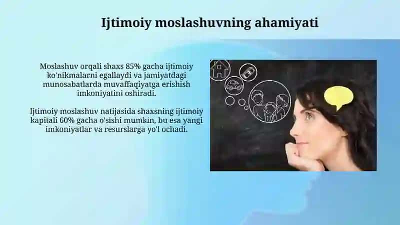Ijtimoiy moslashuv 3
