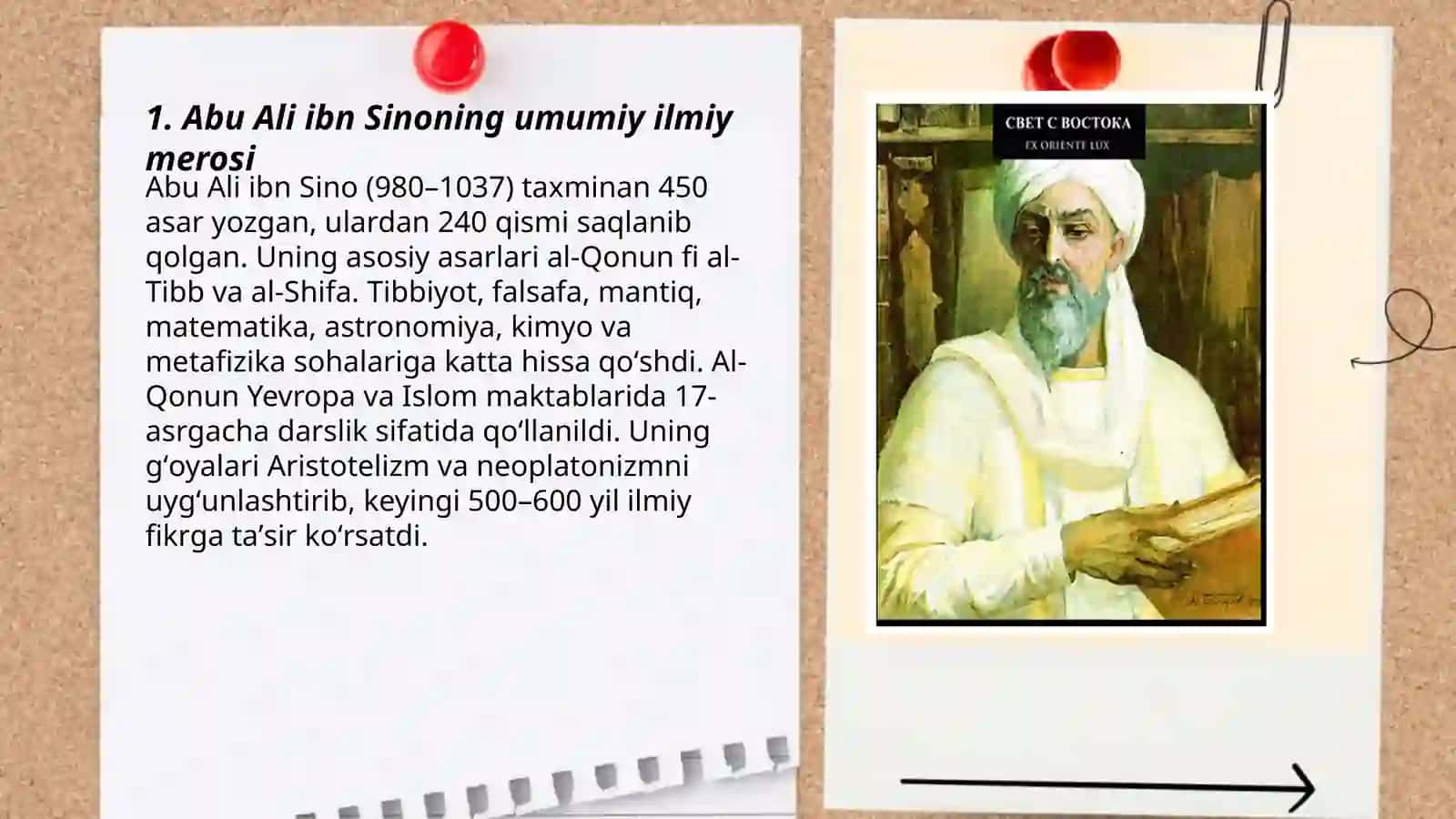 Abu Ali ibn Sinoning buyuk merosi 3