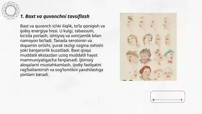 Baxt va quvonchni tavsiflash 3