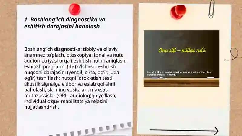 Ona tili darsini tashkil etish bosqichlari 3