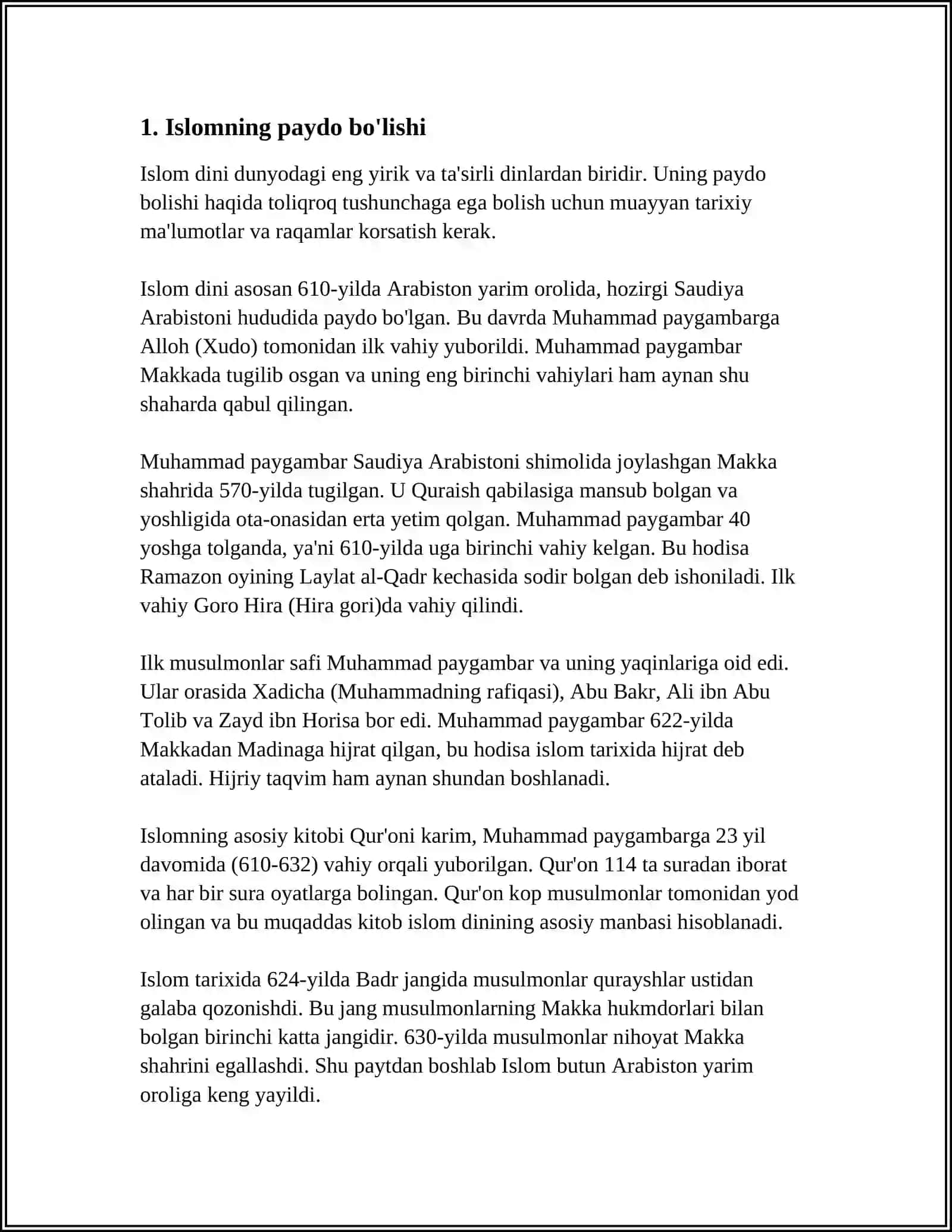 ISLOM DINI TARIXI 3