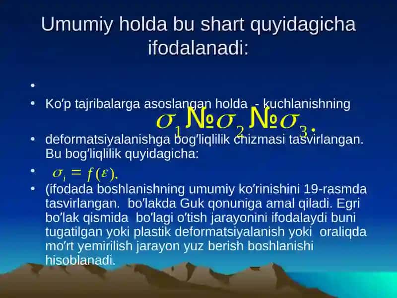 Tog’ jinslarida kuchlanish va deformatsiya 3