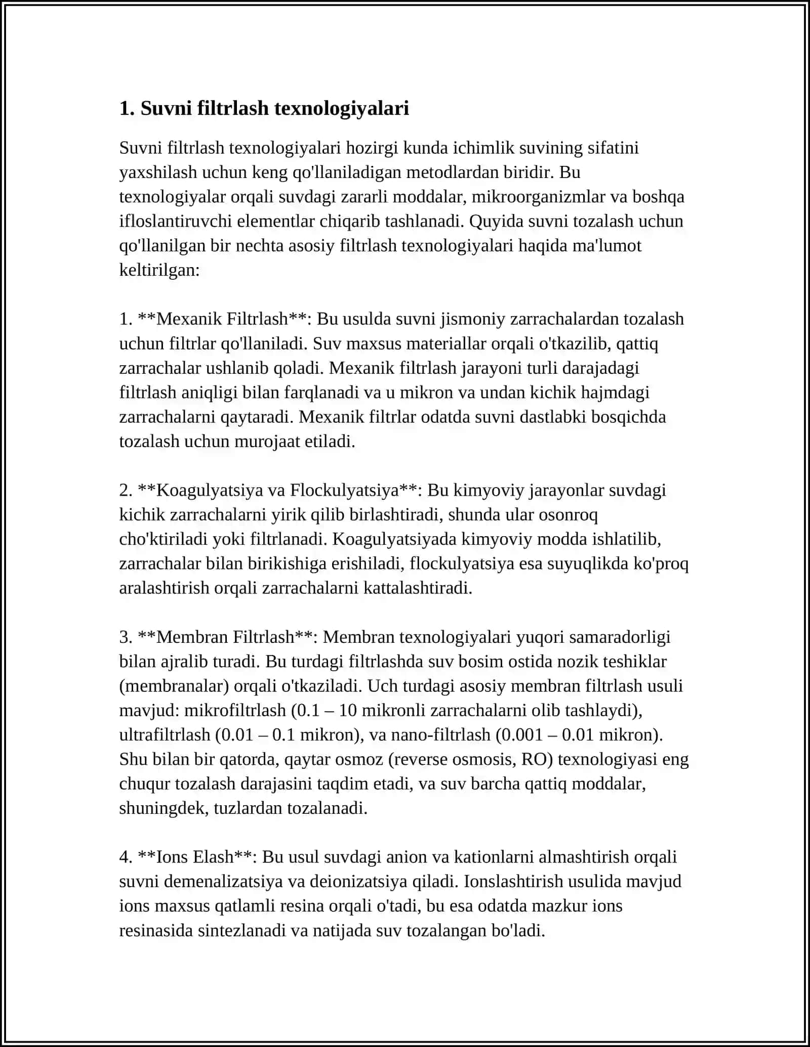 ICHIMLIK SUVI SIFATINI YAXSHILASHNING ASOSIY USULLARI 3