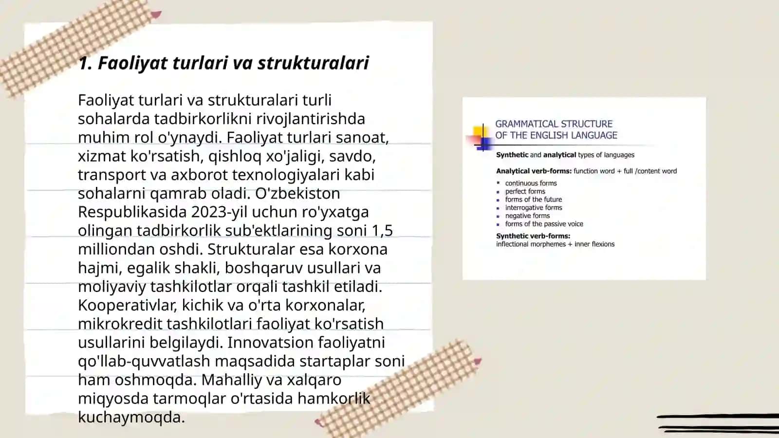Faoliyat struktura turlari va strukturalari 3