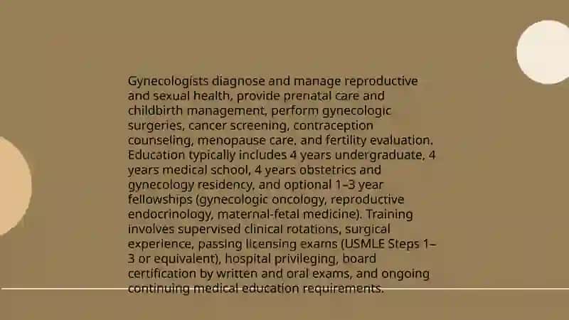 Gynecologist:A Specialist in Women’s Health 3