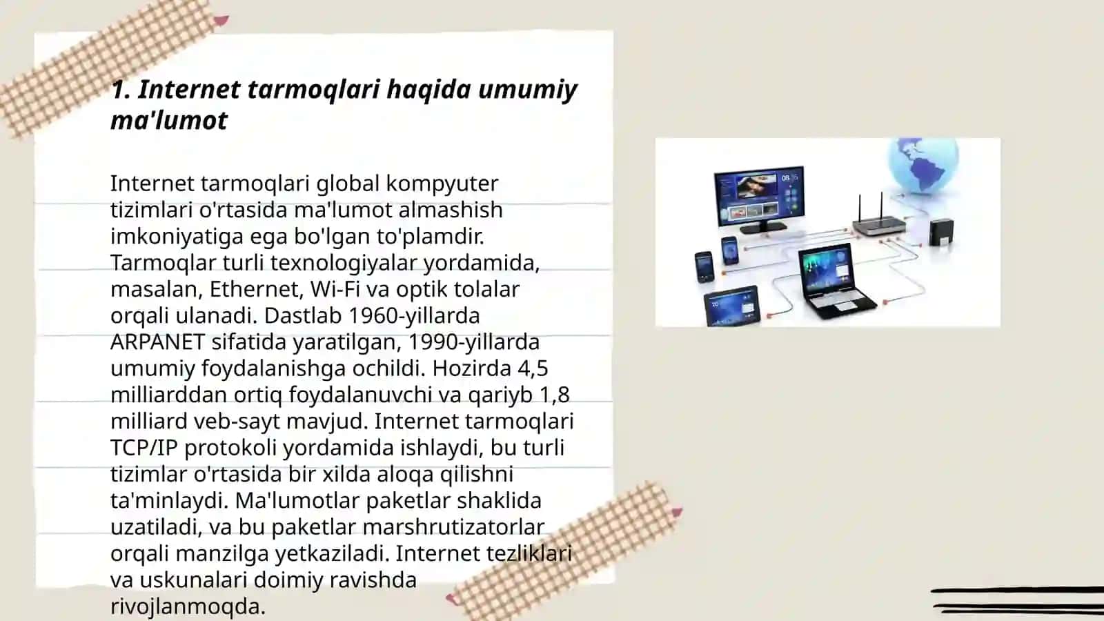 Internet tarmoqlari va ularning turlari 3