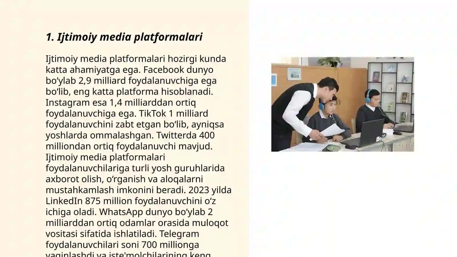 Ijtimoiy media shakllari 3