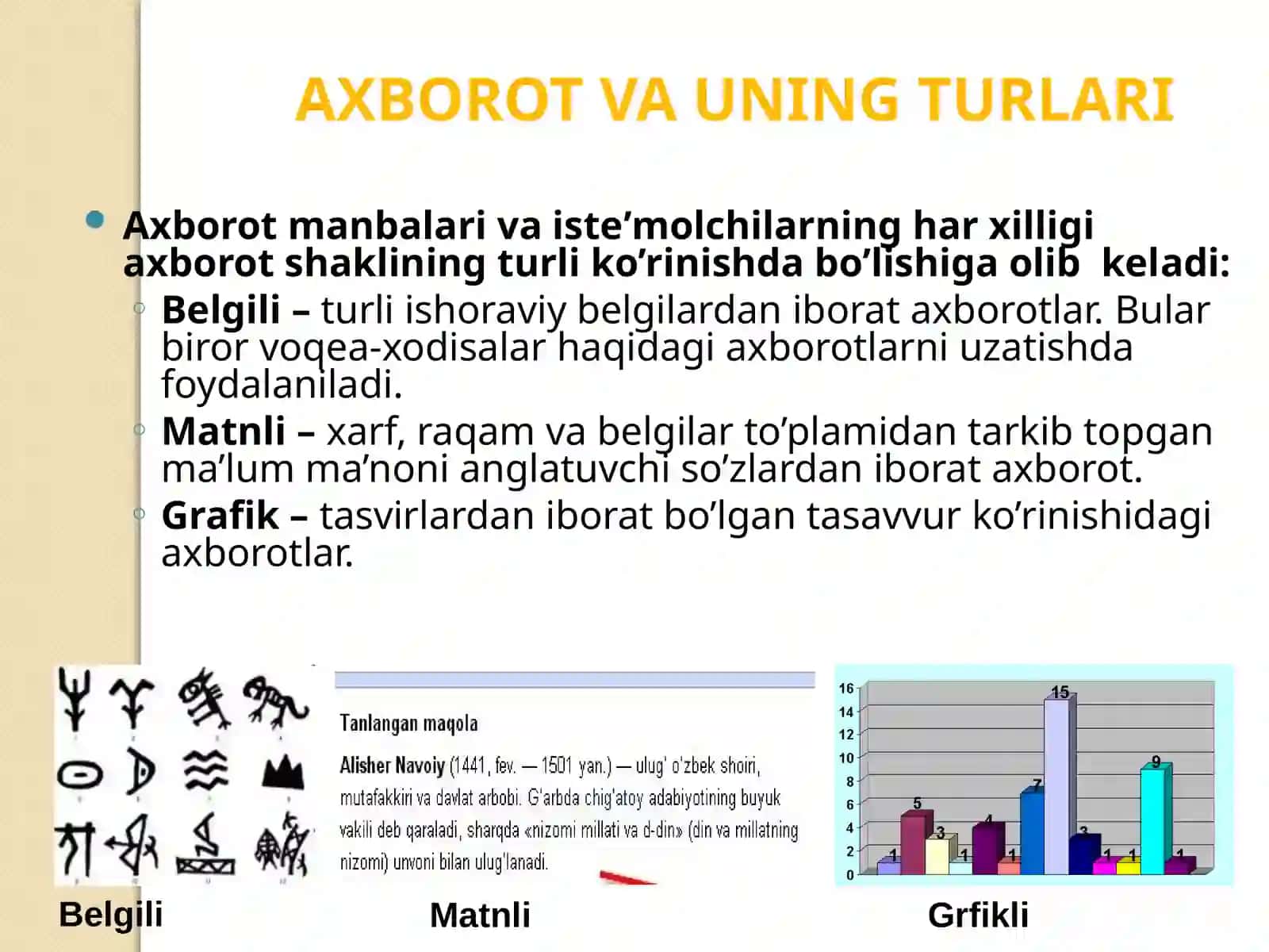 Axborot texnologiyalari haqida o’z fikrini bayonetish 3