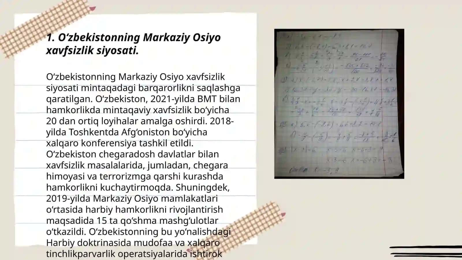 O‘zbekistonning Markaziy Osiyo xavfsizlik siyosati 3