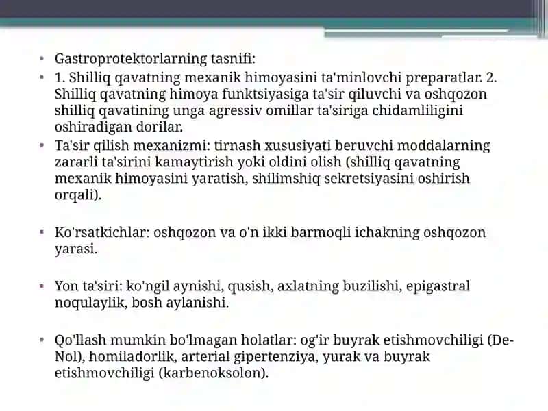 Zamonaviy Gastroprotektorlar 3