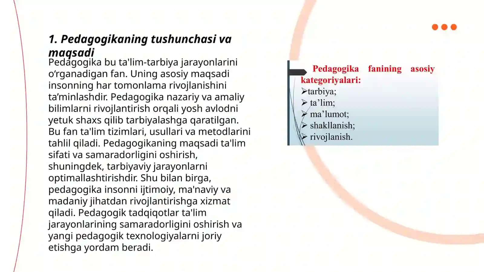 Pedagogika-ijtimoiy fan sifatida 3