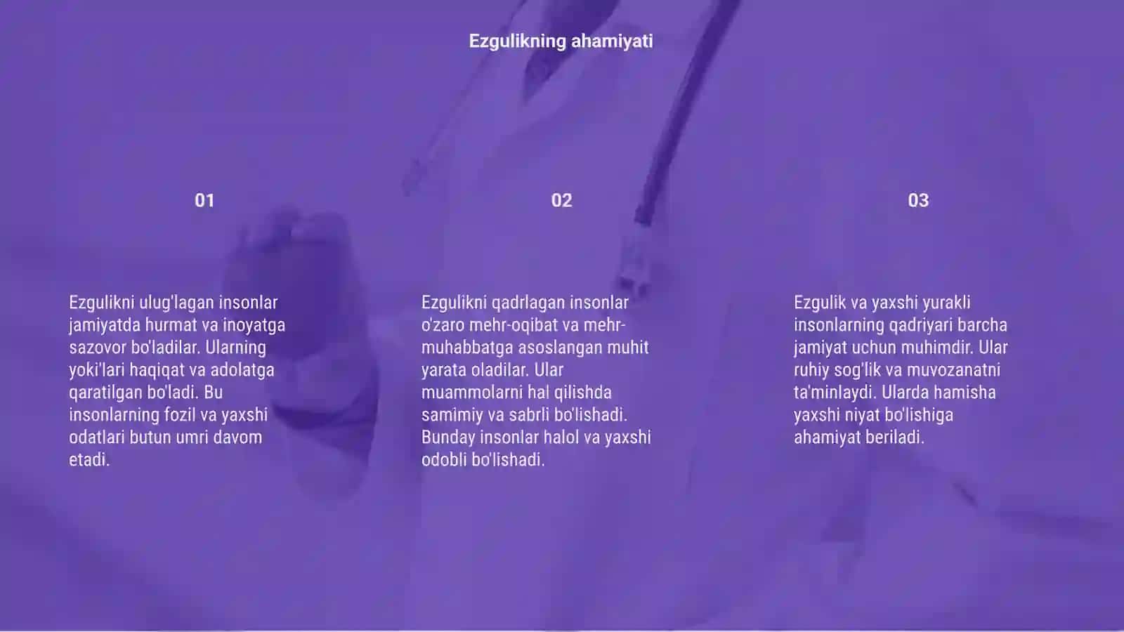 Ezgulikni ulug'lagan inson faxri 3