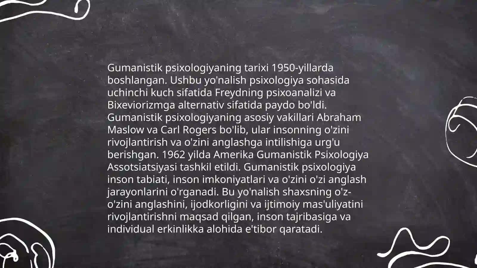 Gumanistik psixologiyada shaxs 3