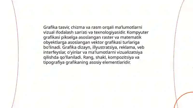Grafika haqida maʼlumot 3
