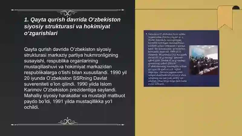 O‘zbekistondagi ijtimoiy-siyosiy vaziyat 3