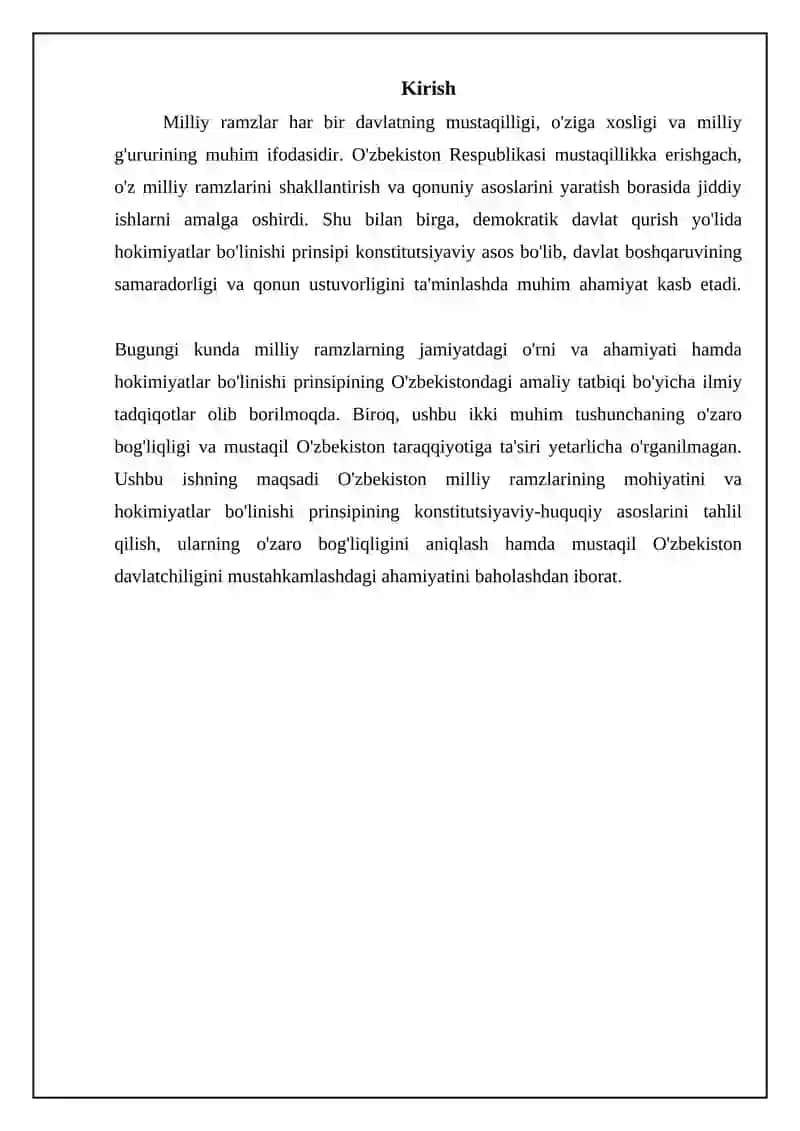 O'zbekiston Respublikasining Milliy Ramzlari 3