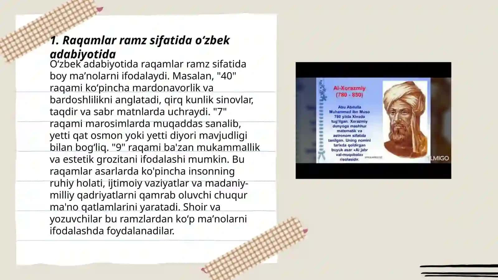 õzbek adabiyotida ranglar va raqamlarning ramziy ma'nolari 3