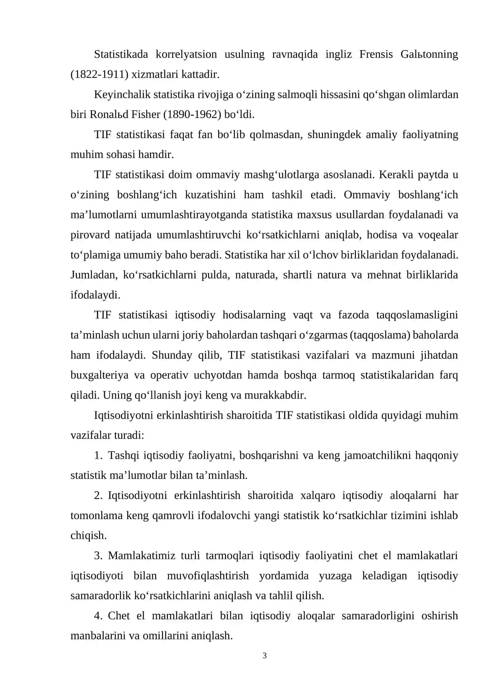 Tashqi iqtisodiy faoliyat statistikasi 3