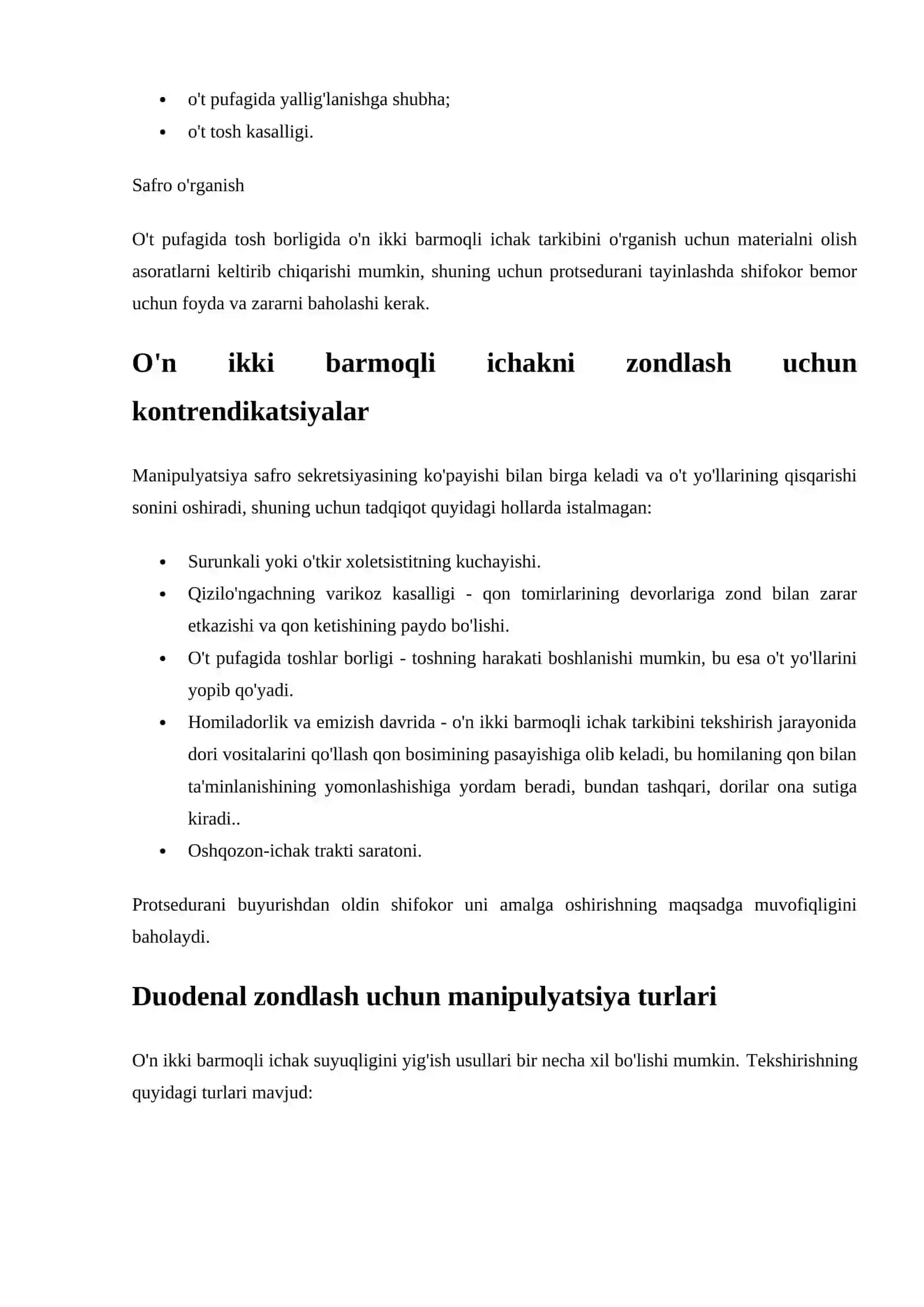 O'n ikki barmoqli ichakni zondlash 3