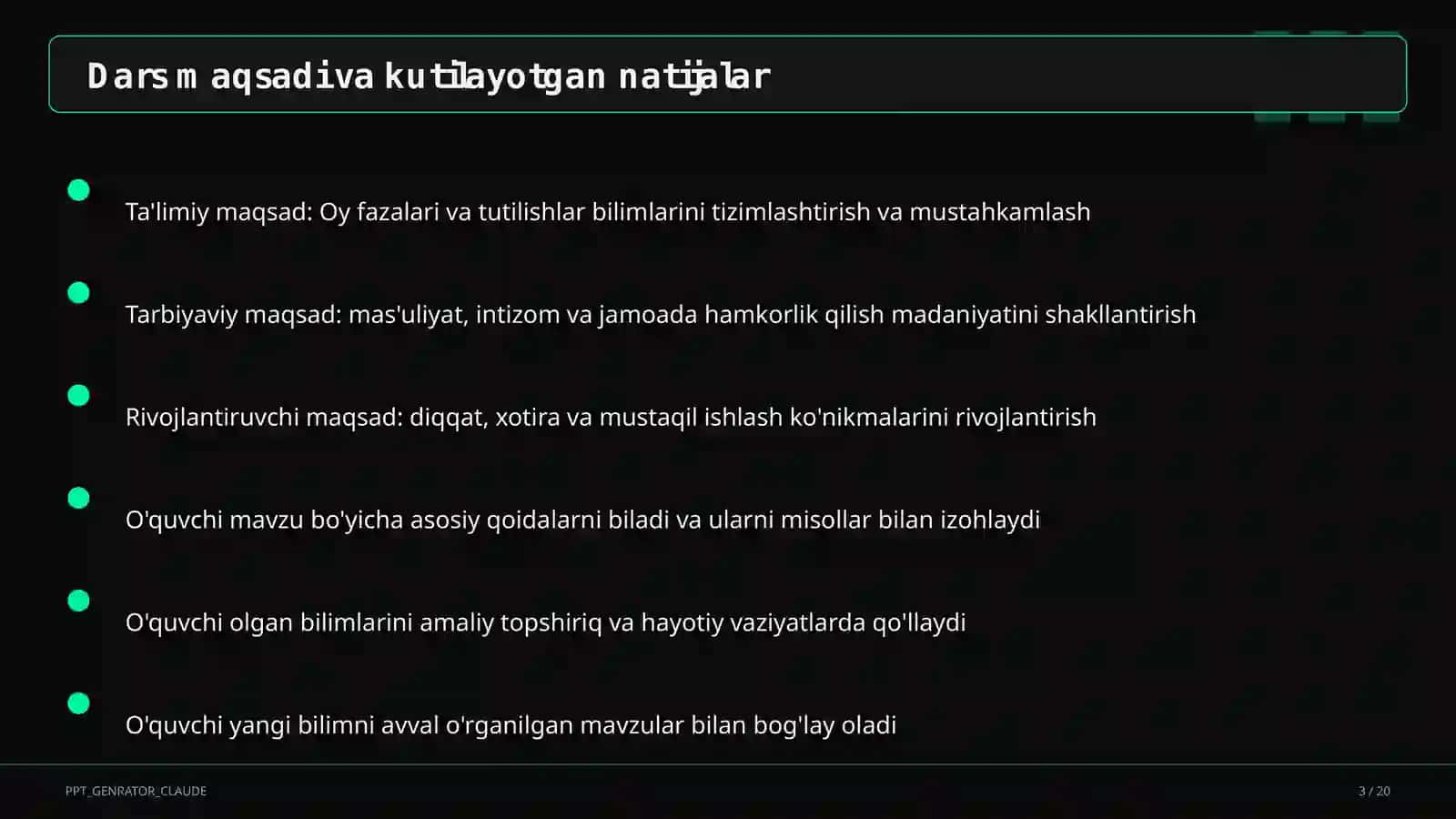 Oy fazalari va tutilishlar (9-sinf) 3