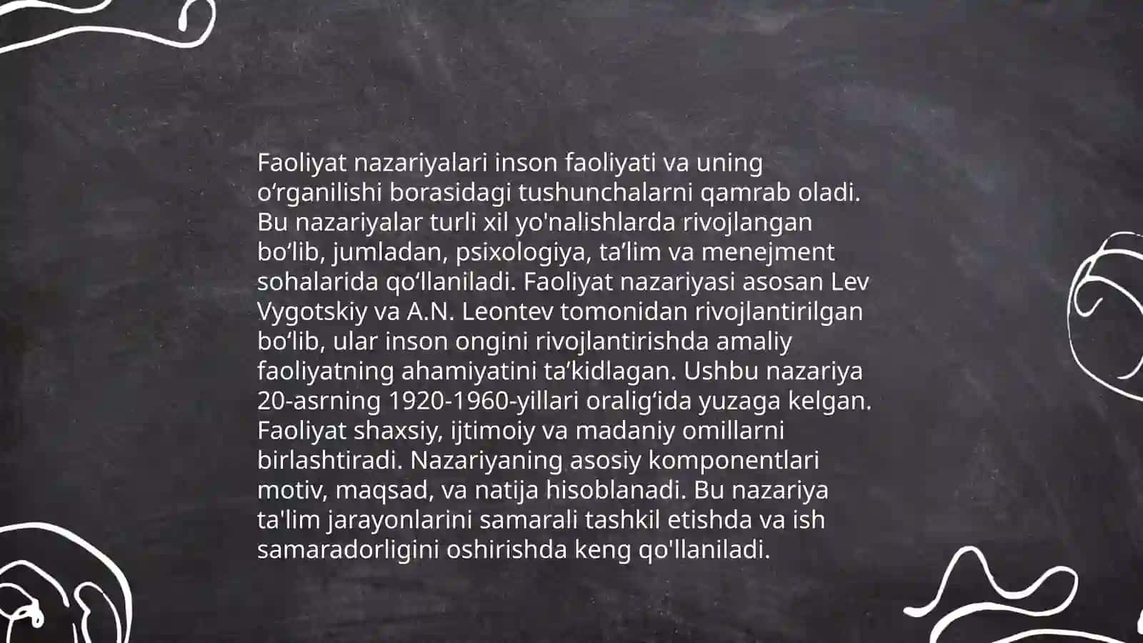 Faoliyat va motivatsiya 3