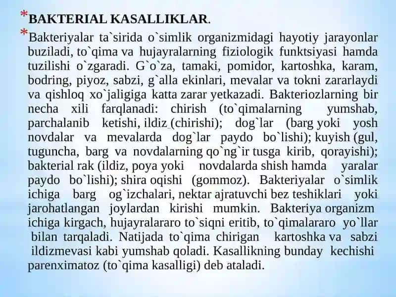 KASALLIK QO’ZG’ATUVCHI BAKTERIYALAR 3