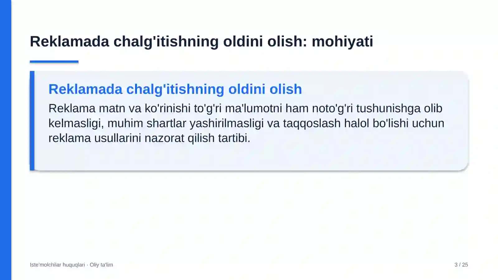 Keramik plitka ishlab chiqarishda reklamada iste'molchilarni chalg'itishning oldini olish 3