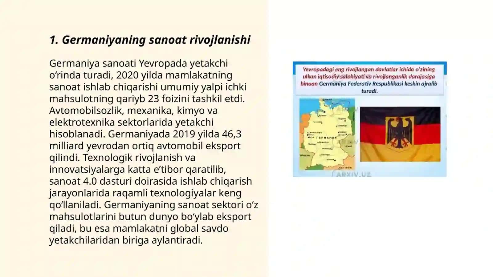 Germaniyaning sanoat rivojlanishi 3