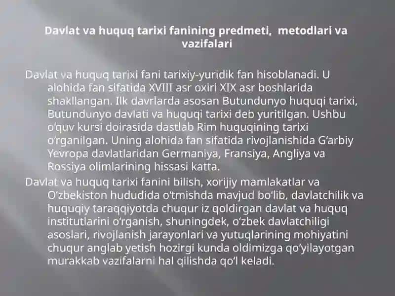 Davlat va Huquq Nazariyasi 3