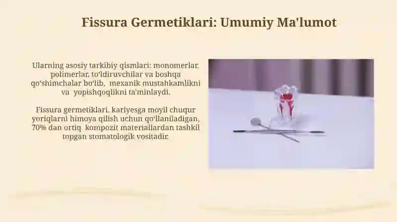 Fissura Germetiklar 3