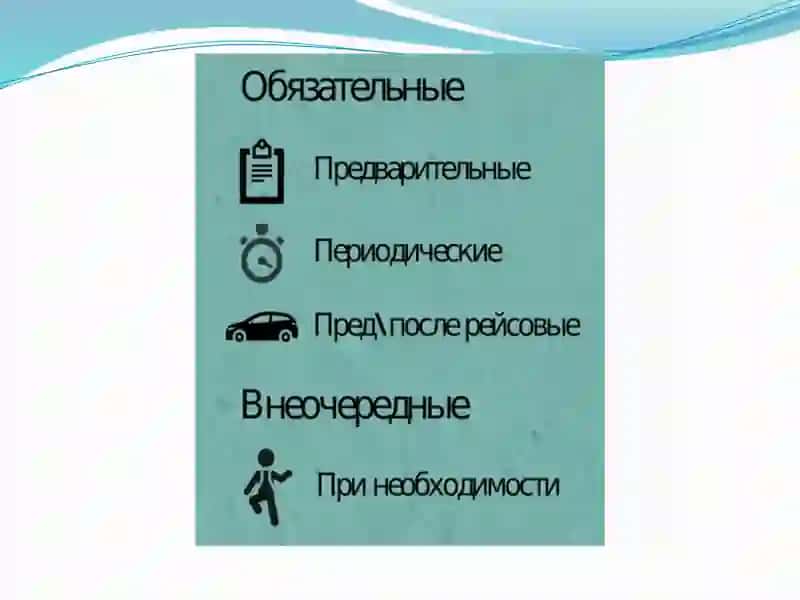 Организация и порядок проведения предварительных и периодических медицинских осмотров 3