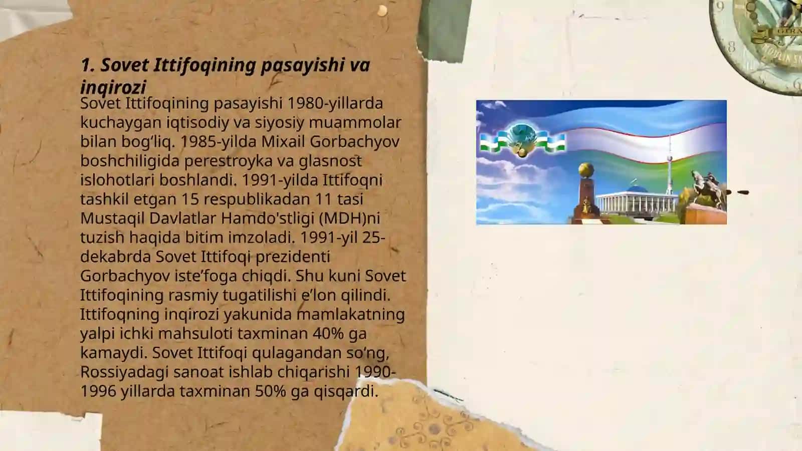 Sovet Ittifoqining pasayishi va inqirozi 3