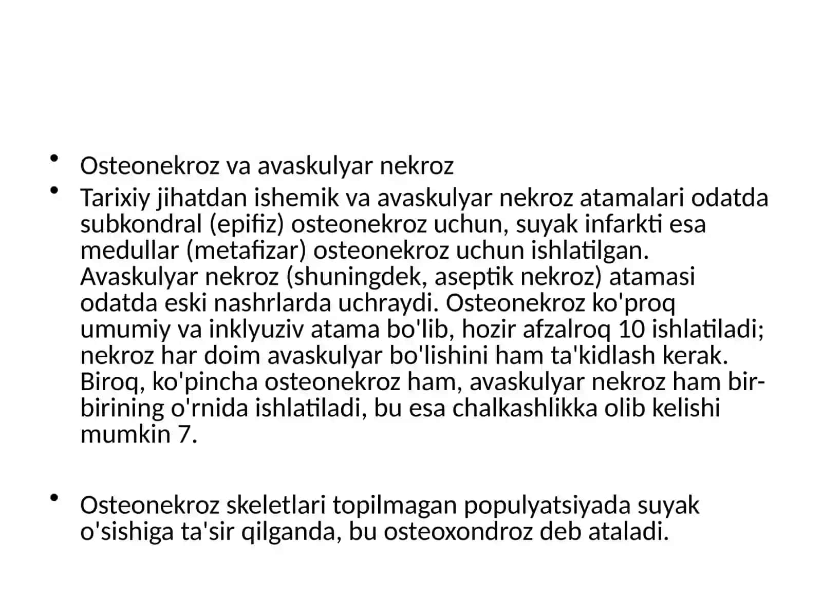 Osteonekroz kasalligi 3
