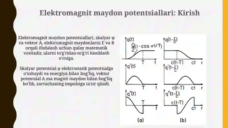 Elektromagnit maydon potentsiallari 3