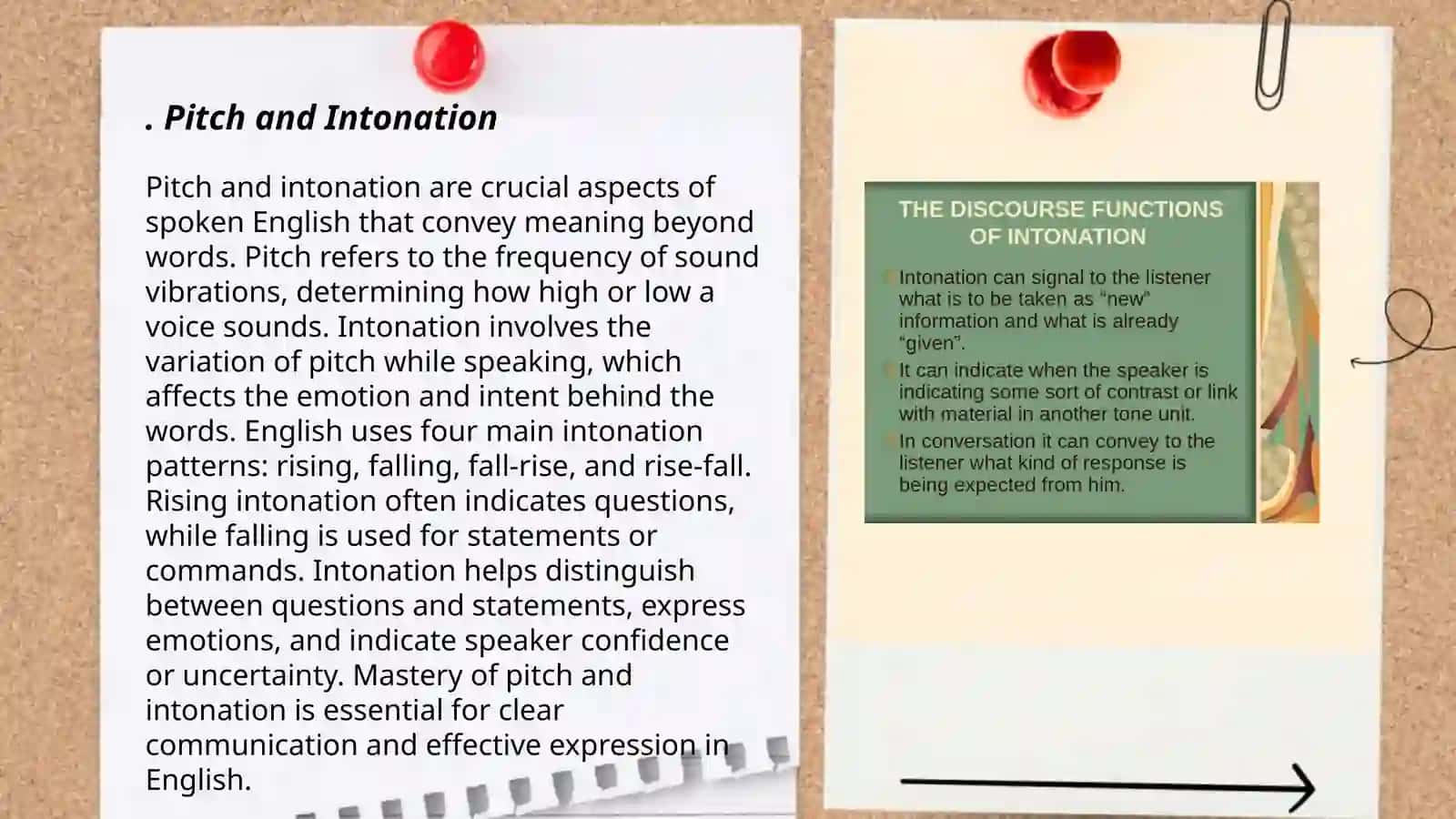 The Linguistics Function of intonation Components 3