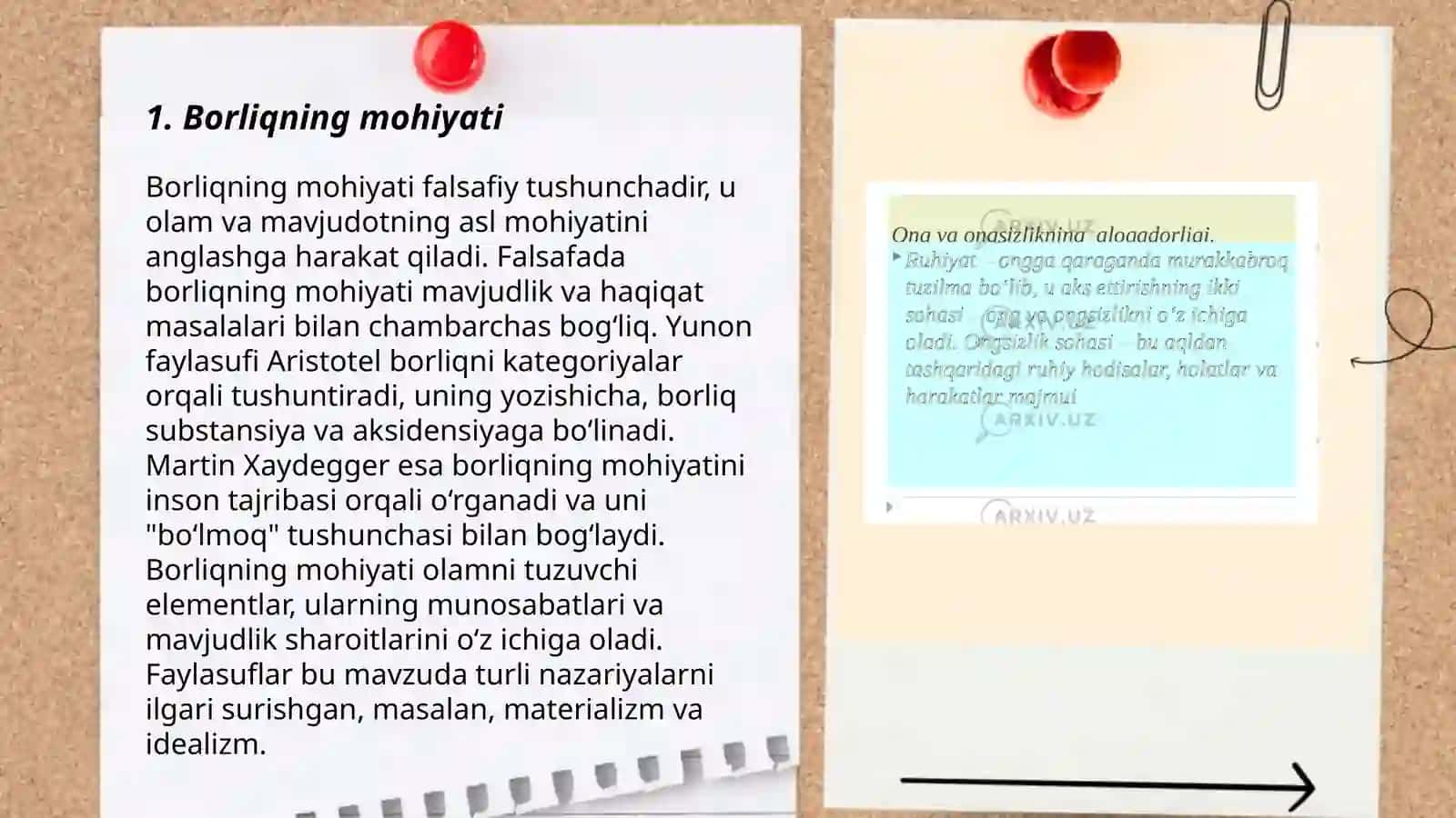 Borliq falsafasi 3