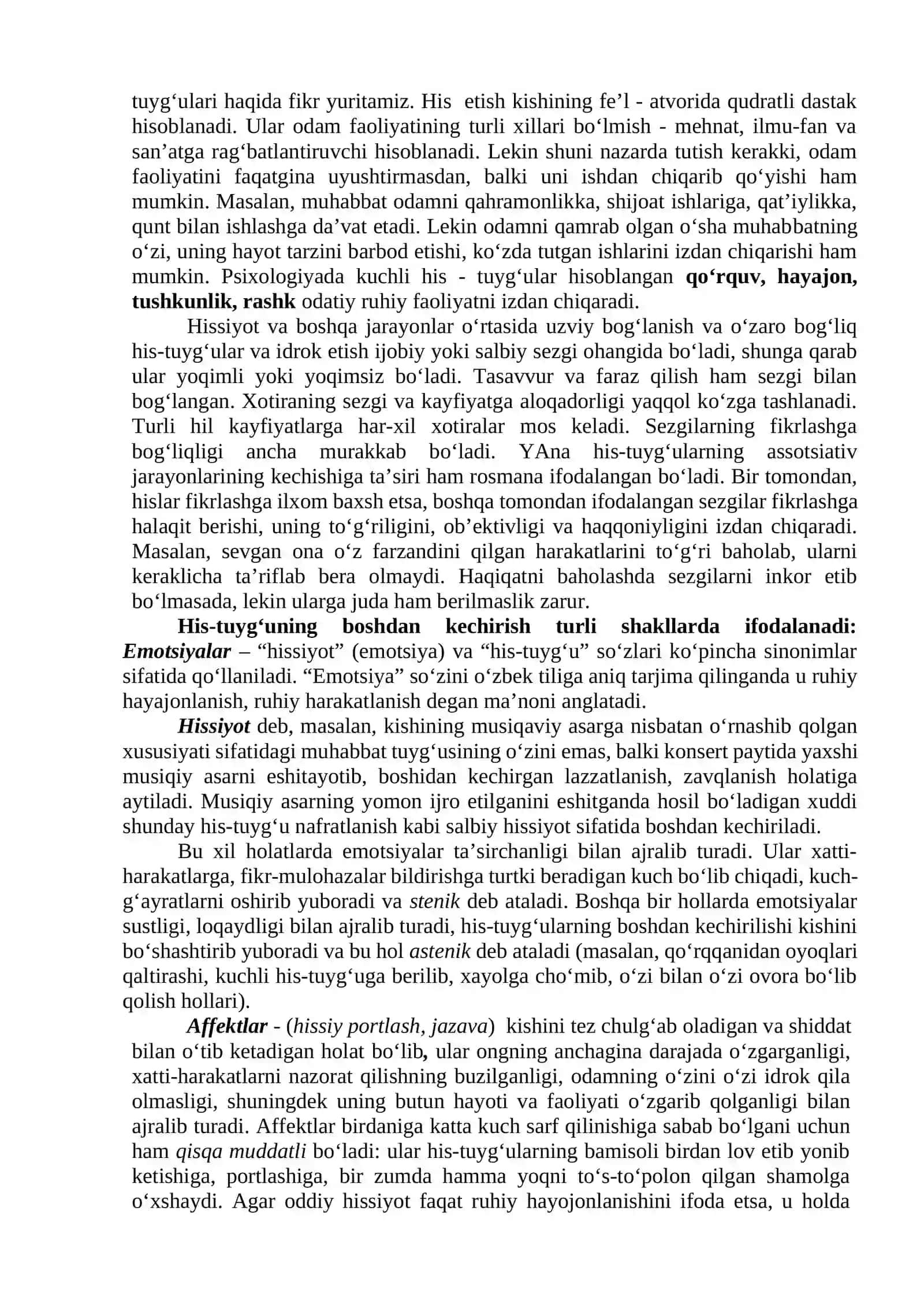 His-tuyg'u va emotsiya 3