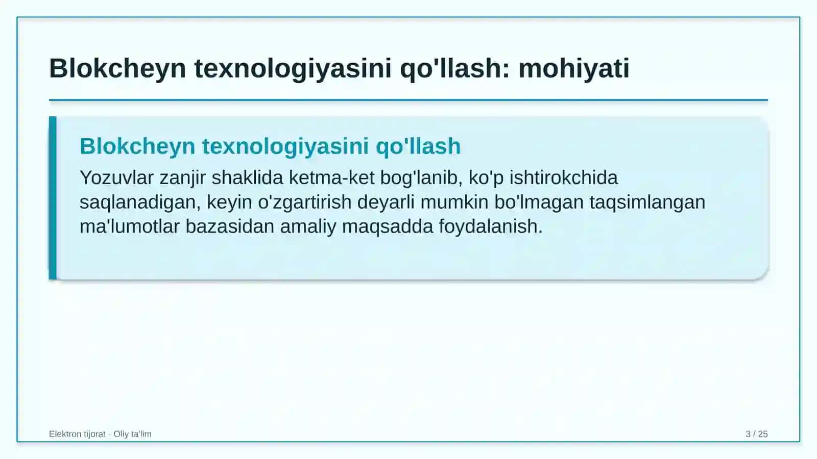 Avtomobilsozlik sanoatida blokcheyn texnologiyasini qo'llash 3