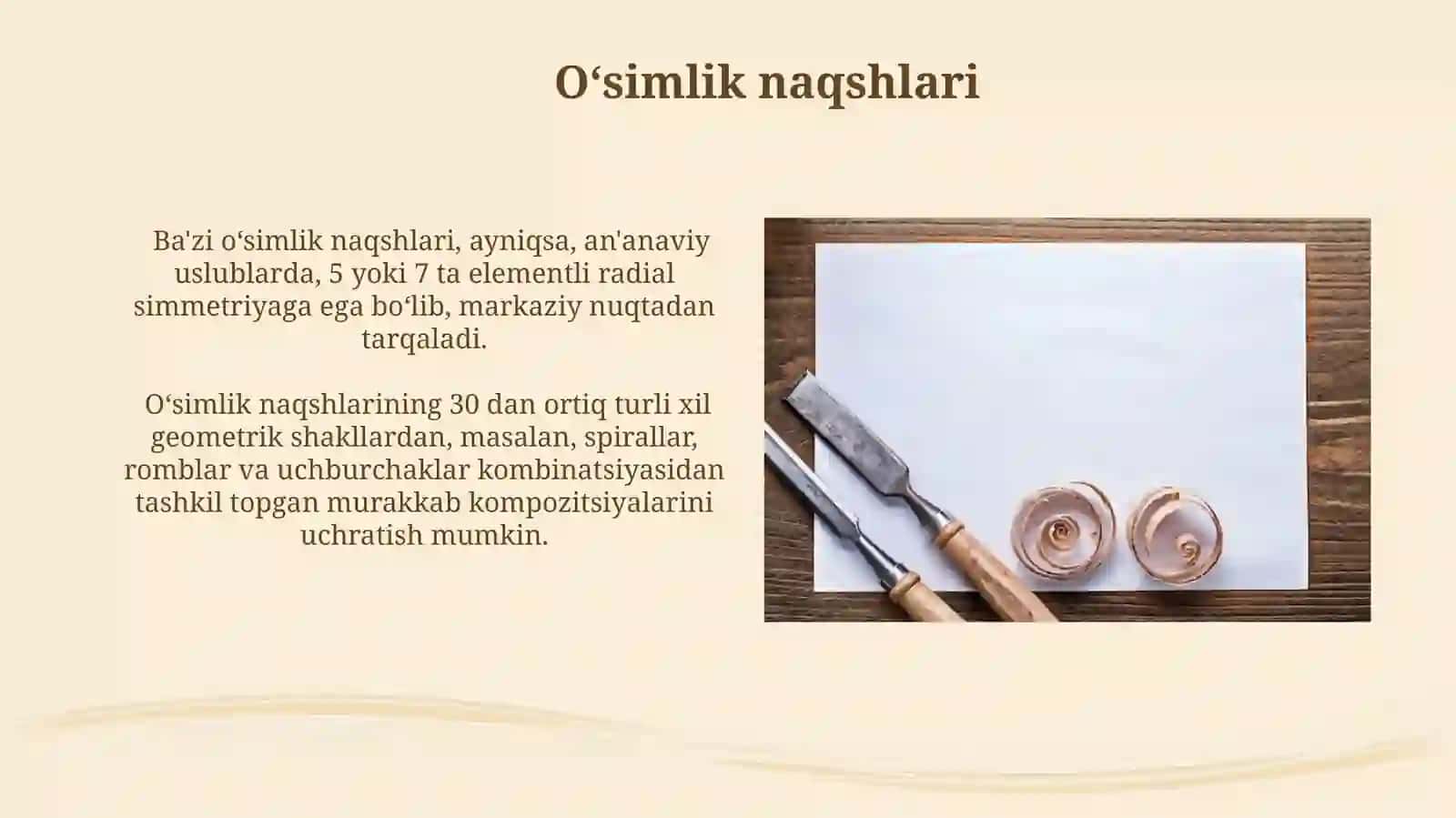 Oʻsimlik naqshlari 3