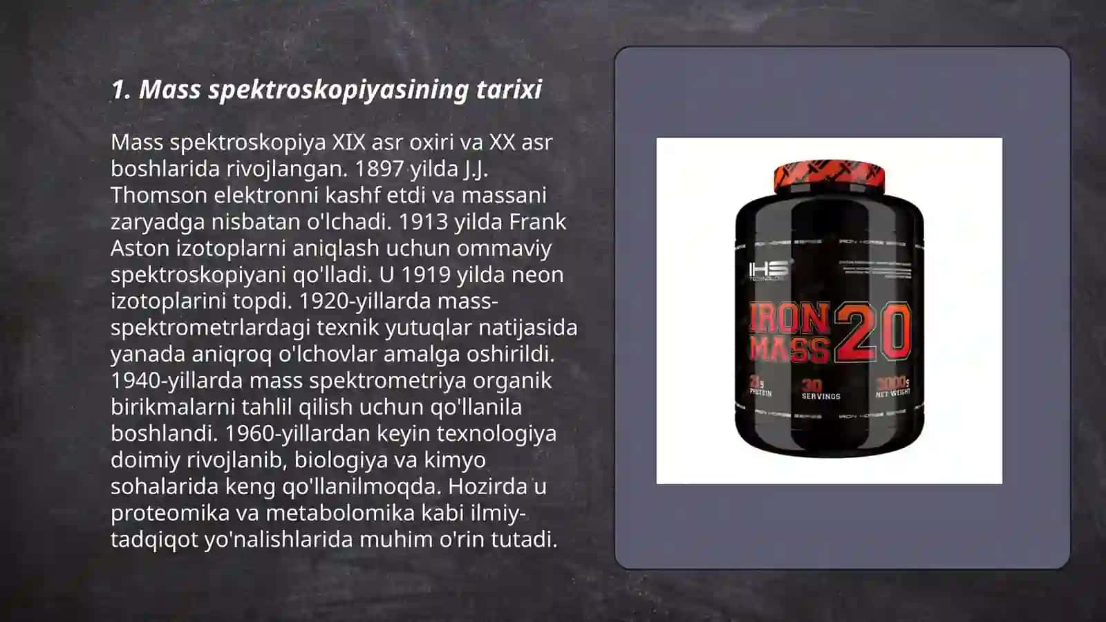 Mass spektroskopiyasi 3