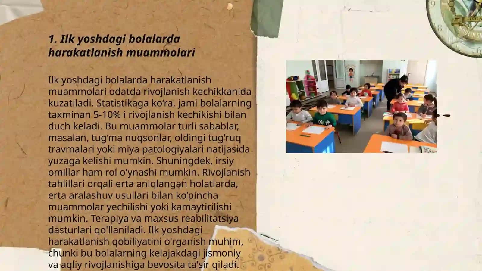 Ilk yoshdagi bolalarning psixomator rivojlanishi 3