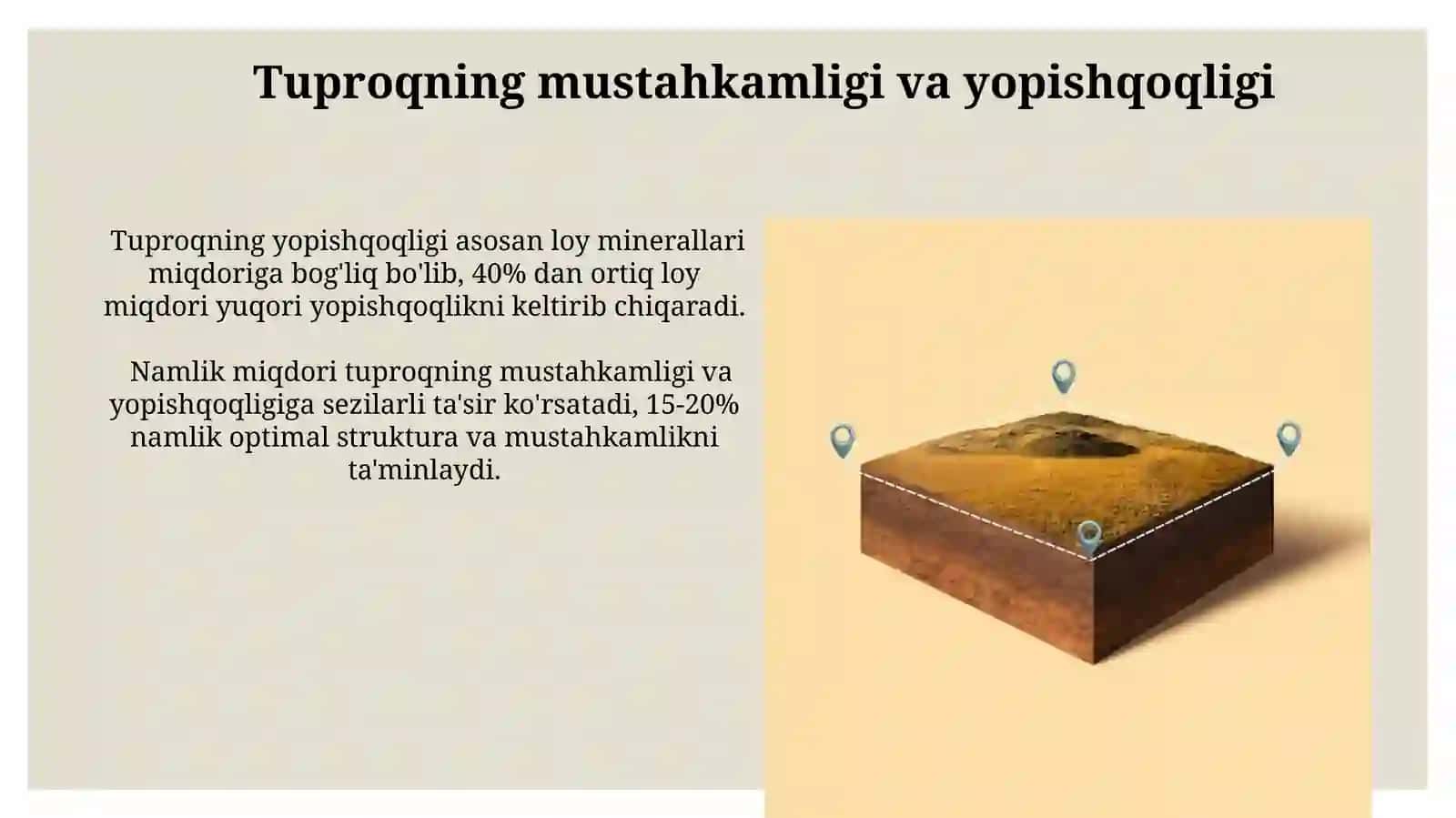 Tuproqning fizik va mexanik tarkibi 3