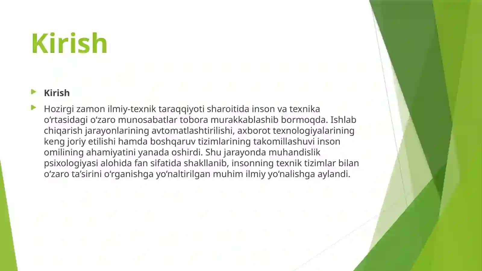 Muhandislik psixologiyasining fanlari va tizimi 3