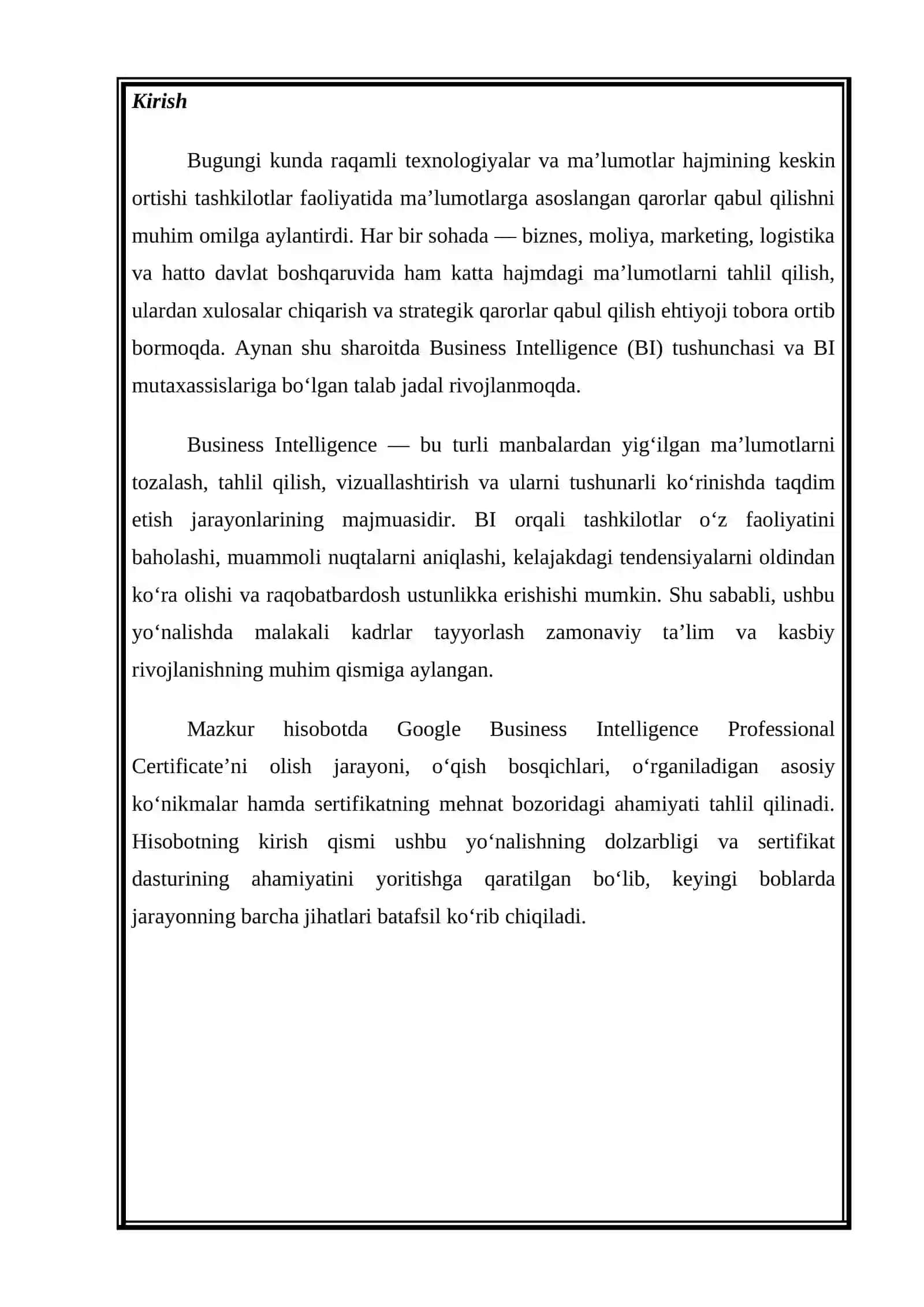 SYSTEM ADMINISTRATION AND IT INFRASTRUCTURE SERVICES CERTIFICATE’NI OLISH JARAYONI 3