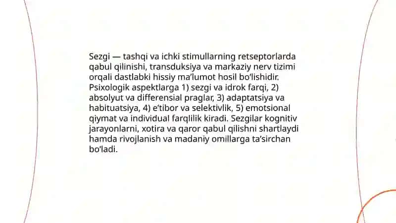 Sezgi va uning psixologik tavsifi 3